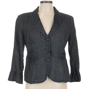 Armani Collezioni Dark Gray Blazer Jacket 10 Medium M Career Excellent Italy